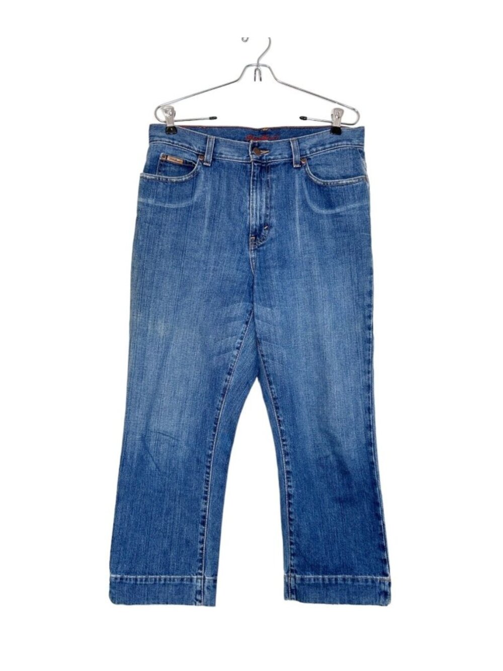 Vintage Eddie Bauer Women's High Rise Cropped Jeans - Sz 10